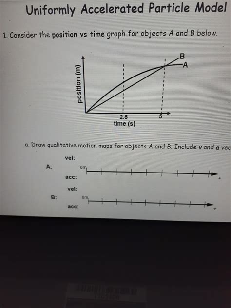 Uniformly Accelerated Particle Model Worksheet 4 Customize And Print