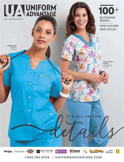 Uniforms advantage. Uniform Company offers a wide range of scrubs for group uniform programs, with more variety, more choices, and more savings than any single wholesaler or retailer. Explore their exclusive collections, smart uniform design, and quality fabrics for different needs and preferences. 