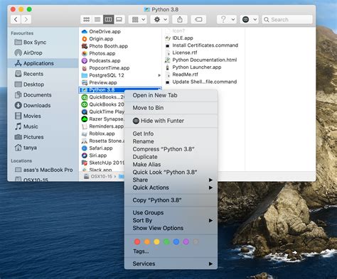 Uninstall old python version mac. 6 and 3.  Follow Learn how to uninstall Python on mac...