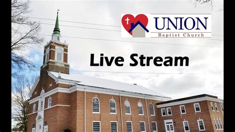 Union baptist church live stream. Rev. Heuter B. Rolle M.Div Senior Pastor. "Therefore go and make disciples of all nations, baptizing them in the name of the Father and of the Son and of the Holy Spirit, and teaching them to obey everything I have commanded you. And surely I am with you always, to the very end of the age." 