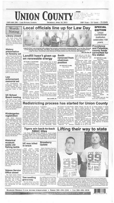 Union county news. To subscribe to The Union County News, visit our office or send a check to 108 East Main St., Union. Our office is located between TC Jewelers and Something Special, just past Arthur State Bank on Main Street. Cost $40 a year for Union County residents. Your paper will be delivered to your home. $55 a year for in-state … 