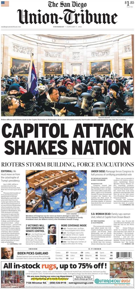 Union tribune. San Diego Union Tribune - Sun, 03/24/24 