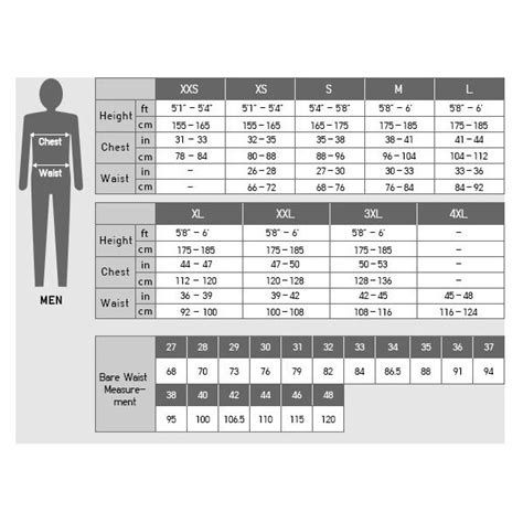 Uniqlo Mens Size Chart