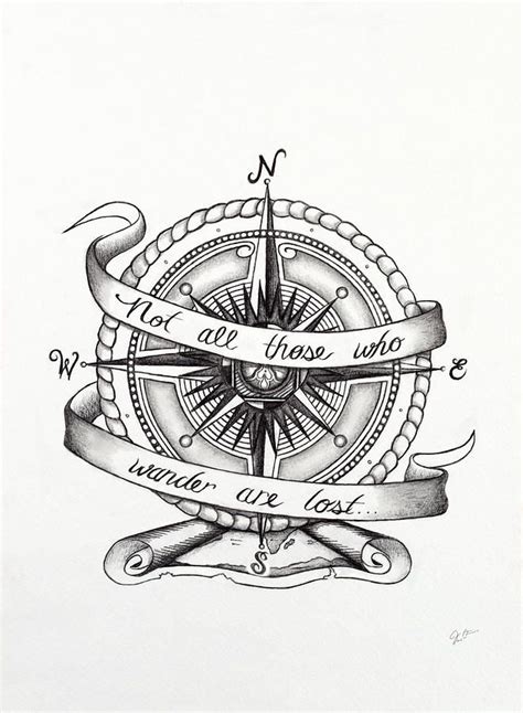 Unique Compass Drawings