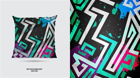 Unique Fabric textile pattern design template vector. Beautiful Fabric