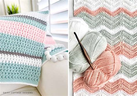 Unique crochet blanket patterns free for beginners step by step.  Perfect for begi...