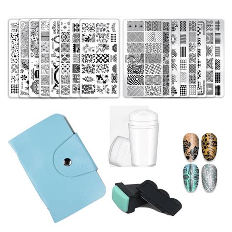 Unique nail stamping plates.  Shop Walmart.  Nail Stamping Plate - Nail Art Plates with 12 Diff...