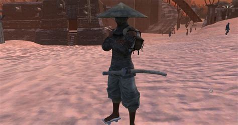 Knife is a Unique Recruit. She is a Flotsam Ninja looking to travel. She'll join the player after a 6,000 Cats payment which she intends to send home to her mother in Stack . She has an Honorable Personality . Aside from her recruitment dialogue, all her other dialogue is shared with Pia, Digna, and Reva . . 