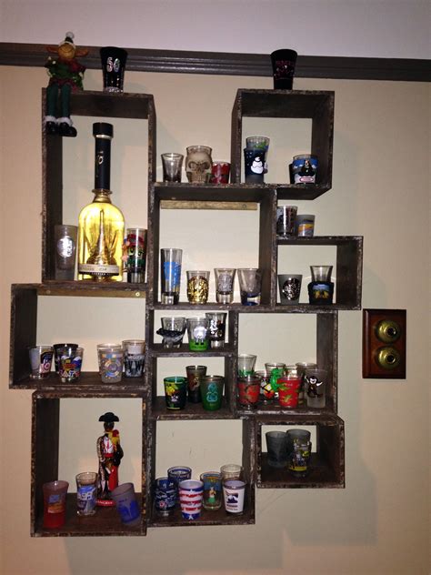 Check out our shot glass display selection for the very best in unique or custom, handmade pieces from our wall decor shops.. 