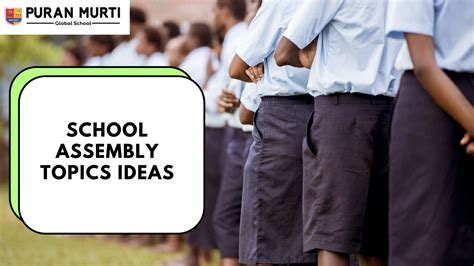 Unique topics for school assembly.  This lesson gives you some ideas for uni...