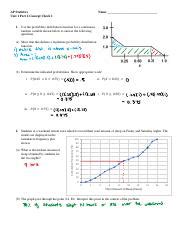 Unit 1 Part 2 Concept Check 1 2024-2024 KEY.docx - AP Statistics …