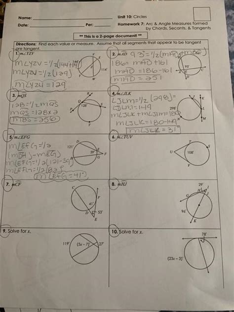 Unit 10 Circles Homework 3 Answer Key : Unit 10 Homework 10 Equations Of Circles Questions 11-12 : Circle. Circles homework 10 equations of circles answer key general. ... unit 10 circles homework answer key. Arc & angle measures by chords,. Watch video & complete notes & homework. If de = ge, hu = 3r +.. 