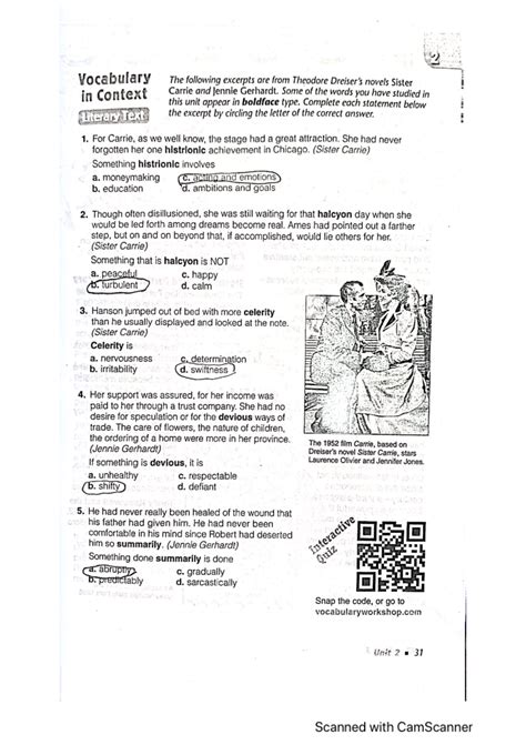 Unit 12 level g. Study Guide for Quiz on Vocabulary Workshop Level G Unit 12 definitions, synonyms, antonymbs Learn with flashcards, games, and more — for free. 