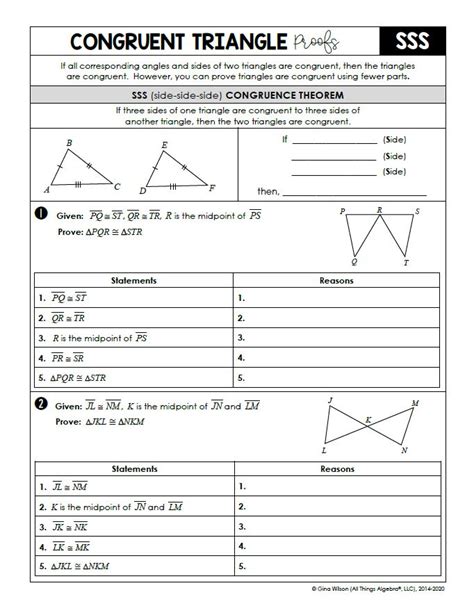 Unit 4 Congruent Triangles Homework 5 Answers 32 Geometry Worksheet