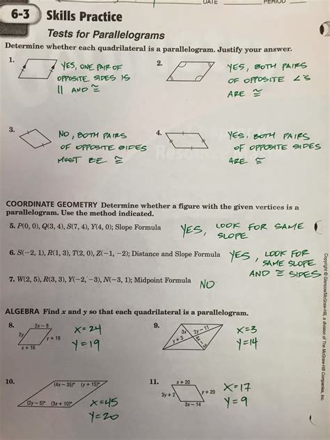 Unit 7 homework 2 parallelograms answer key. 7.2 Parallelograms Parallelograms Notes 7.2 Practice Problems. 7.2 Practice Problems AK: File Size: 571 kb: File Type: pdf: Download File. 7.3 Proving Quadrilaterals are Parallelograms ... Unit 7 Review 7.1-7.4 and 6.5-6.6 Review 7.1-7.4 and 6.5-6.6 Review AK Unit 7 Review 7.1 - 7.5 Unit 7 Review AK Unit 7 Extra Review. Powered by Create your … 