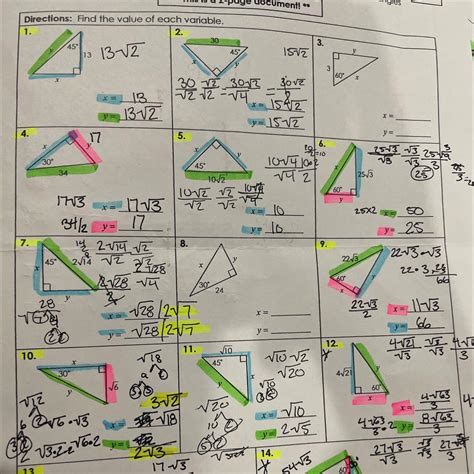 May 21, 2021 · Unit 8: Right Triangles &amp; Trigonometry Homework 8: Law of Cosines ** This is a 2-page document! ** Directions: Use the Law of Cosines to find each missing side. Round to the nearest tenth. . 