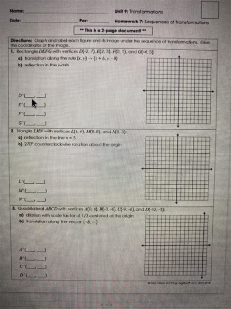 Graphing Review Key. Transformations, Completing the Square, Quadratic Formula Test Review Guide. Transformations, Completing the Square, Quadratic Formula Review Key (#8 on Quad. Formula section should be 289) Systems of Linear and Nonlinear Notes. Systems of Linear and Nonlinear Practice Worksheet. Practice Worksheet Key.