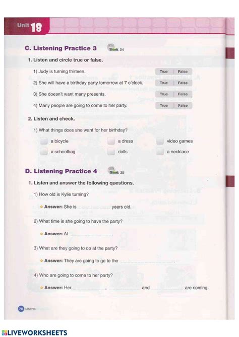 Unit Answers 18