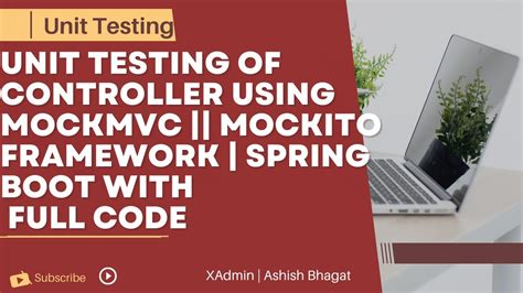 Unit Testing of Spring Controller using MockMVC of Mockito