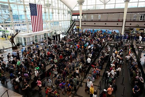 United Airlines cancellations and delays continue to multiply at Denver International Airport