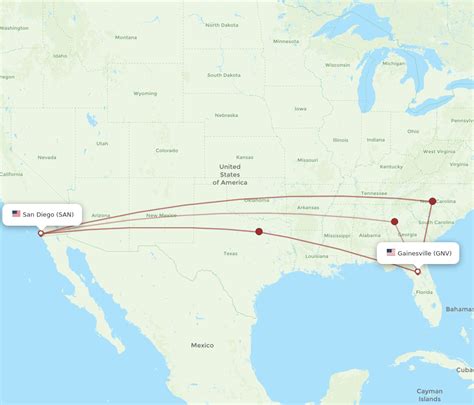 United Flights: Gainesville (GNV) to San Francisco (SFO)