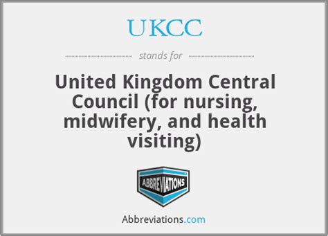 United Kingdom Central Council for Nursing Midwifery and