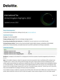 United Kingdom Highlights 2024 - Deloitte