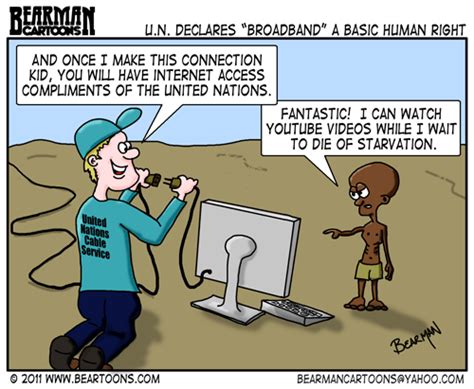 United Nations Broadband is a Basic Human Right