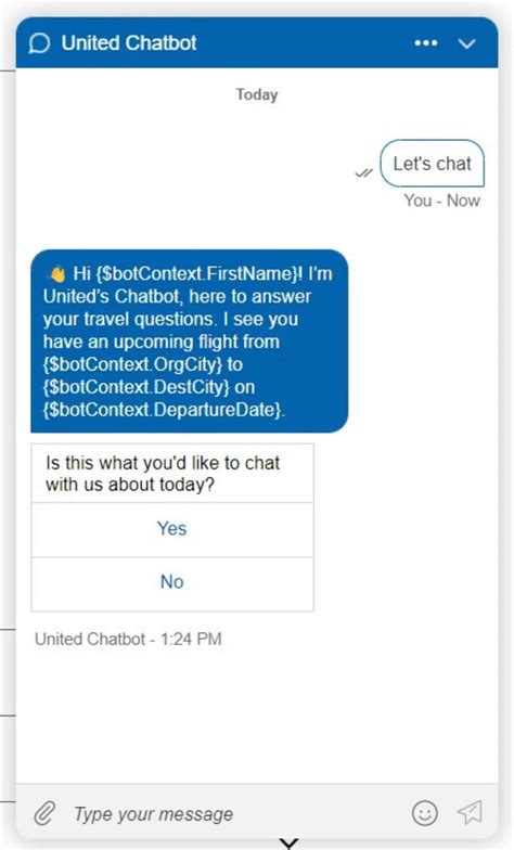 United airline chat. Talk, text or video chat with an agent if you have any questions about your trip. To chat with an agent, simply go to the more menu and select “Help Center”. Then select “Contact us”. 