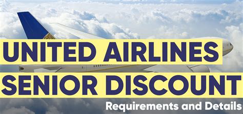 United airlines discounts for seniors. Things To Know About United airlines discounts for seniors. 