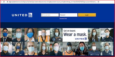 How to access the United Airlines intranet, get in 