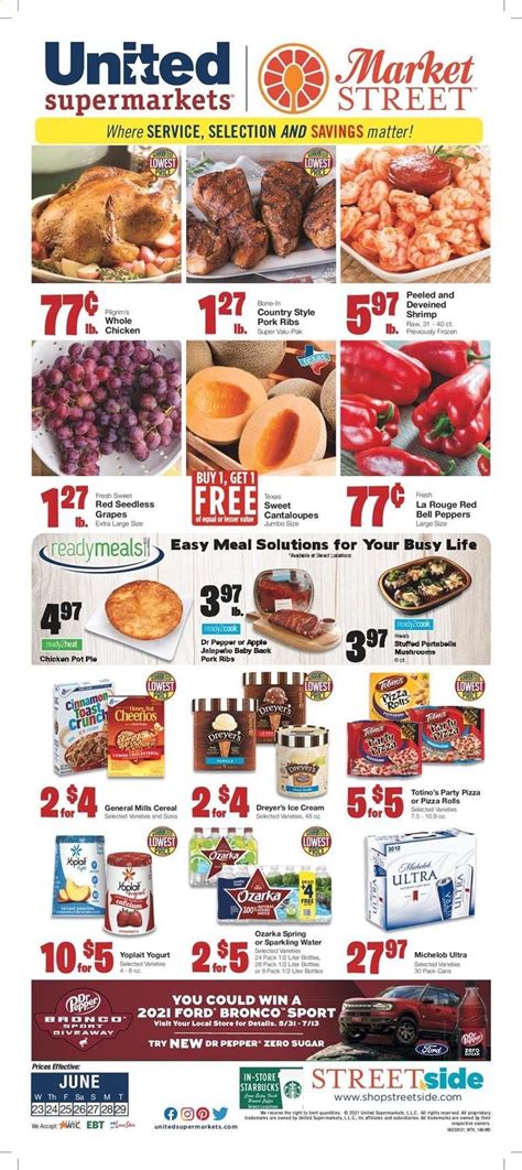 United supermarket weekly ad vernon texas. Visit your local United Supermarkets at 401 Slide Rd in Lubbock, TX for weekly deals on Fresh Produce, Fresh Meat, Fresh Seafood, Bakery, Service Deli, Beer/Wine, Floral, and Pharmacy. Call (806) 796-0330 today. 