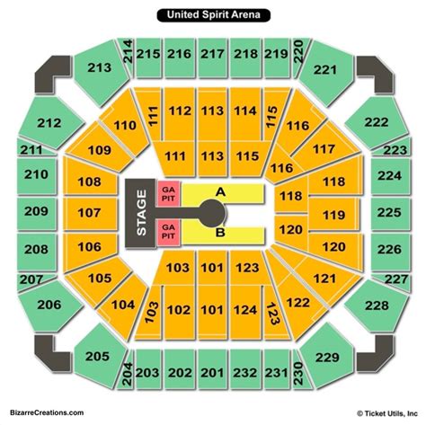 Seating Charts for Rogers Arena. Vancouver Canuc