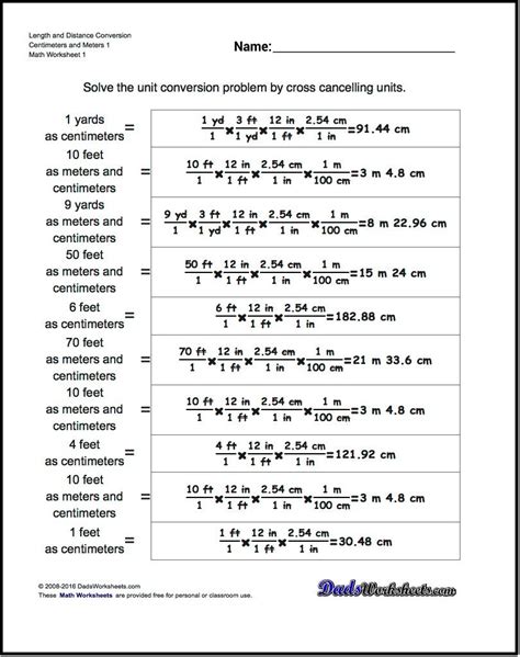 Units Conversion Questions Part 1