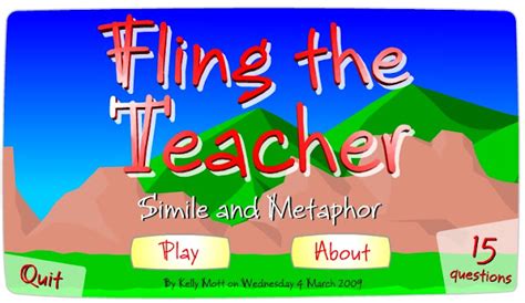 Units of Time Fling the Teacher