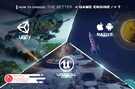 Unity, Unreal, Native Choose Better Game Engine for Mobile Game