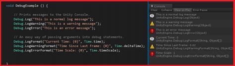 Unity - Scripting API: Debug.Log (2025)