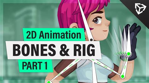 Unity 2D Animation, Part 1 Bones & Rig Unity Tutorial (2023)