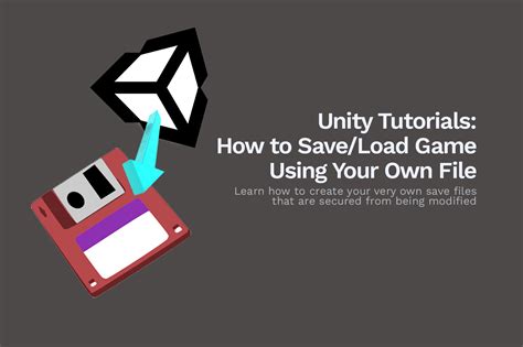 Unity Tutorials How to Save/Load Game Using Your Own File WeeklyHow