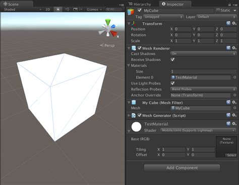 Unity add image to cube.  Then I added the texture to the cube.  This vide...