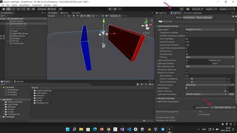 Unity bake multiple lightmaps.  This API allows you to create multiple lightmaps "atmosphe...