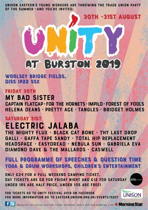 Unity festival. UNITYFEST is an all-day Christian filled festival featuring many diverse Christian music artists, speakers and vendors serving to represent and unite the many … 