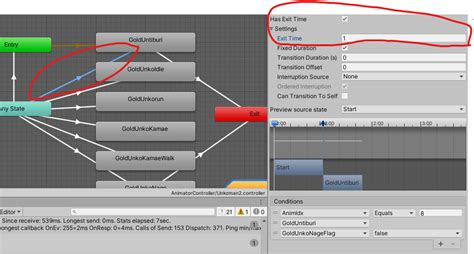 Unity free death animation.  Turn off Has Exit Time and add the condition,...