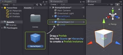 Unity nested gameobject.  Add a prefab to a project.  Namespaces are a fundamental asp...