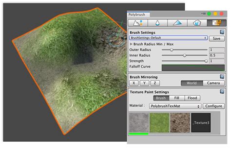 Unity paint texture on mesh.  For more information on working with Materials and Shaders that ...