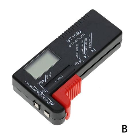 Universal Battery Tester for AA, AAA, C, D, 9V, & Button Cell Batteries