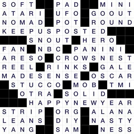 Universal Crossword January 2 2024 Answers (1/2/23) - Try Hard …