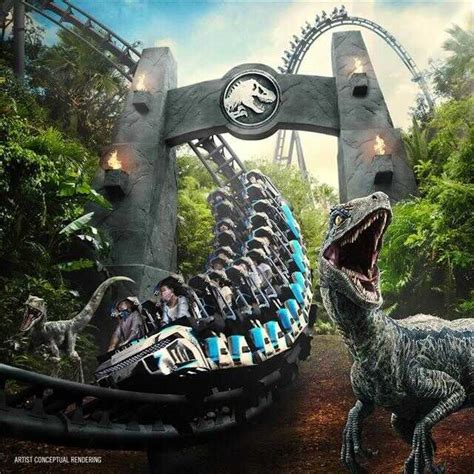 Universal Orlando Jurassic World VelociCoaster coming in …