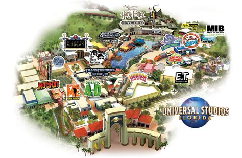 Universal Orlando Resort Park Maps - Universal Studios …