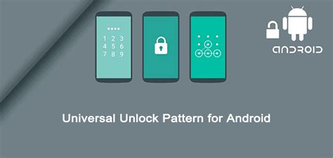 Universal Unlock Pattern for Android Without Losing Data